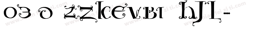 03 d＄2ZKeVB1＄ hJL字体转换
